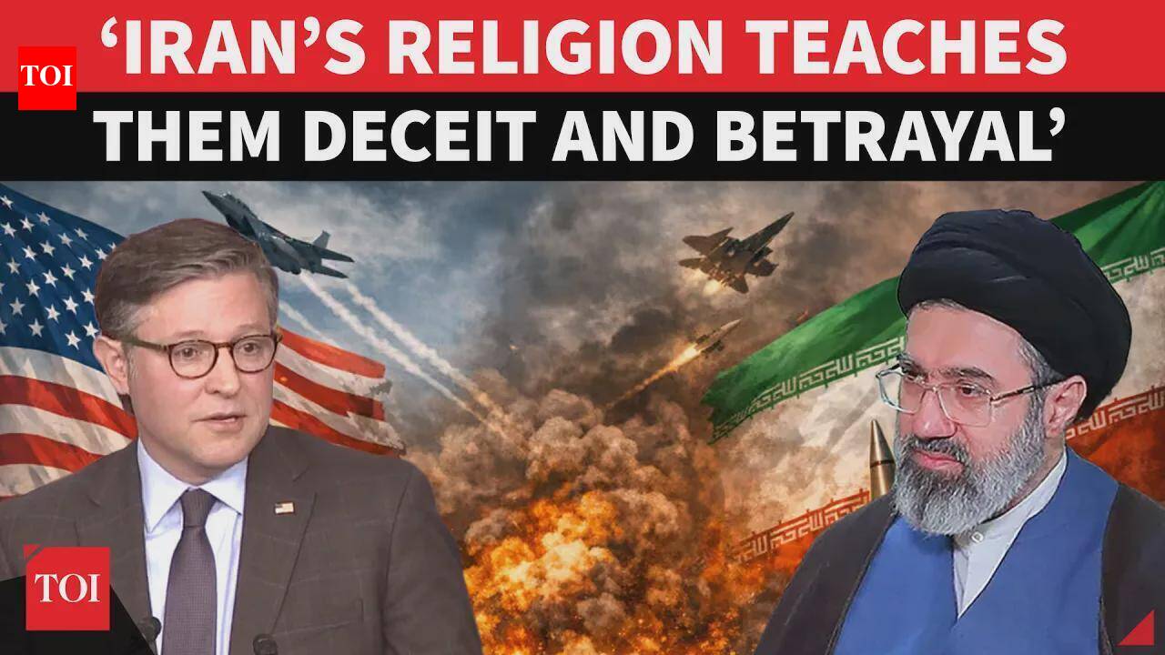 &lsquo;Iran&rsquo;s Religion Is Corrupt!&rsquo;: Mike Johnson Insults Mojtaba After Trump&rsquo;s Big U-Turn On Peace Deal